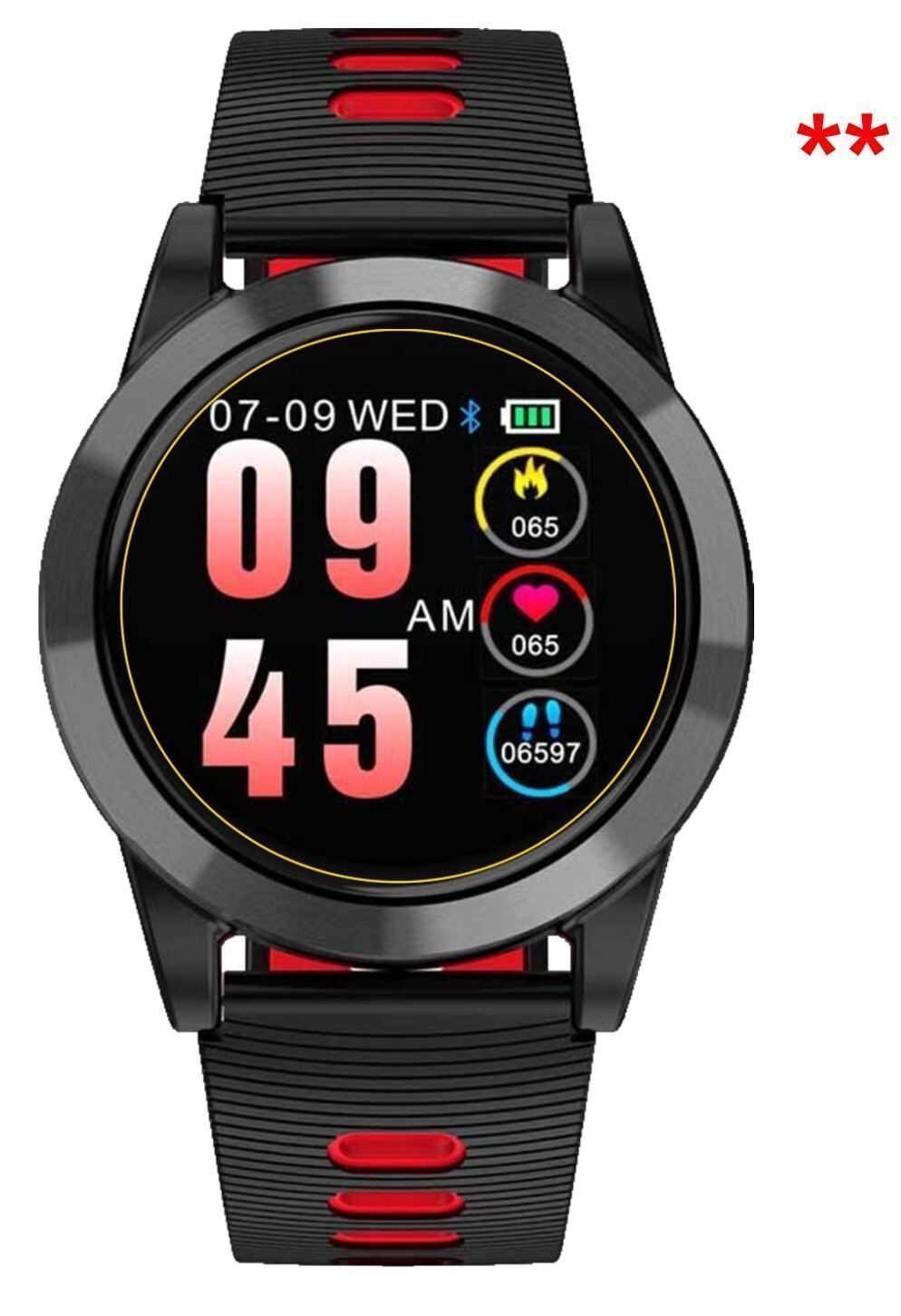 6x Schutzfolie matt für OOOUSE R15 Smartwatch Disp (6)