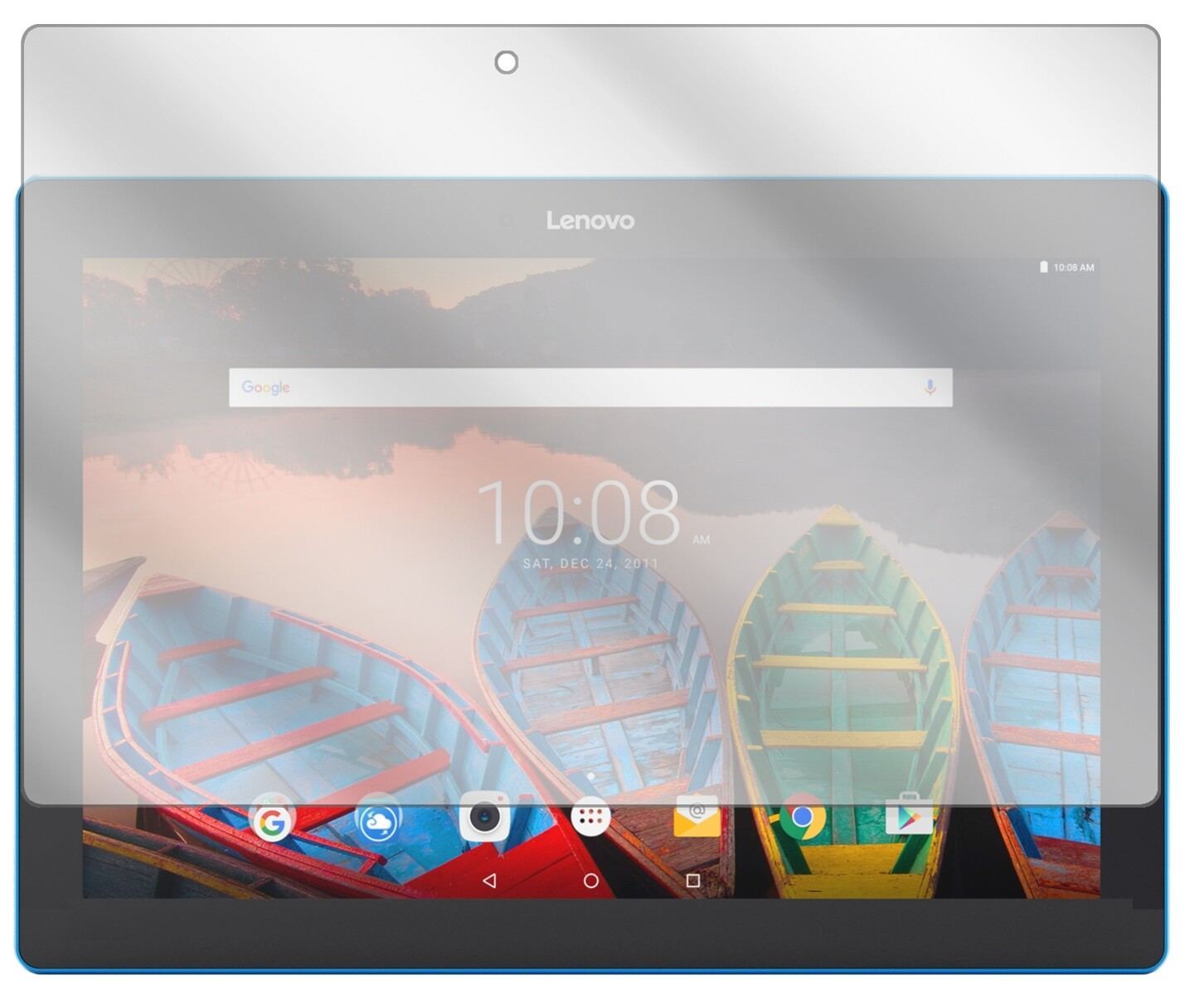 2x Schutzfolie klar für Lenovo Tab10 (ZA1U0072DE)  (2)