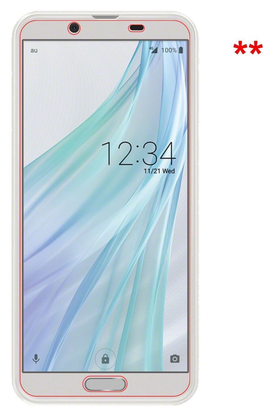 6x Schutzfolie matt für Sharp Aquos Sense2 Display (6)