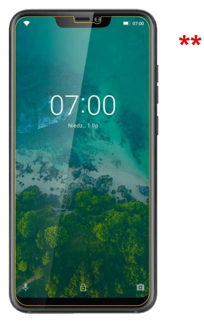 5x Schutzfolie klar für Kruger Matz Smartfon LIVE  (5)