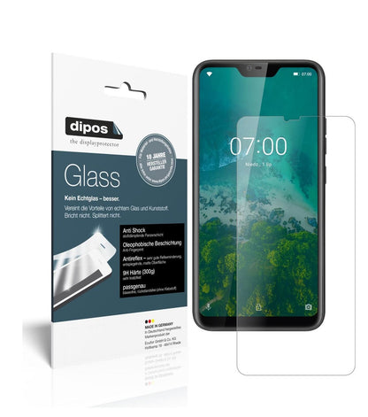 1x 9H Schutzfolie matt für Kruger Matz Smartfon LI (2)