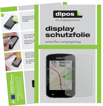 3x Schutzfolie matt für Garmin Edge 520 Plus Displ (1)