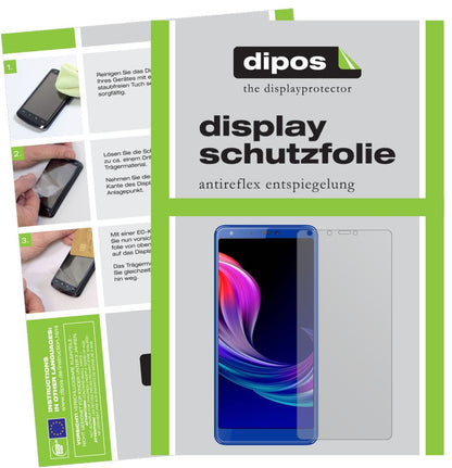 6x Schutzfolie matt für Panasonic Eluga Ray 600 Di (1)