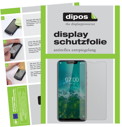 6x Schutzfolie matt für Kruger Matz Smartfon LIVE  (1)