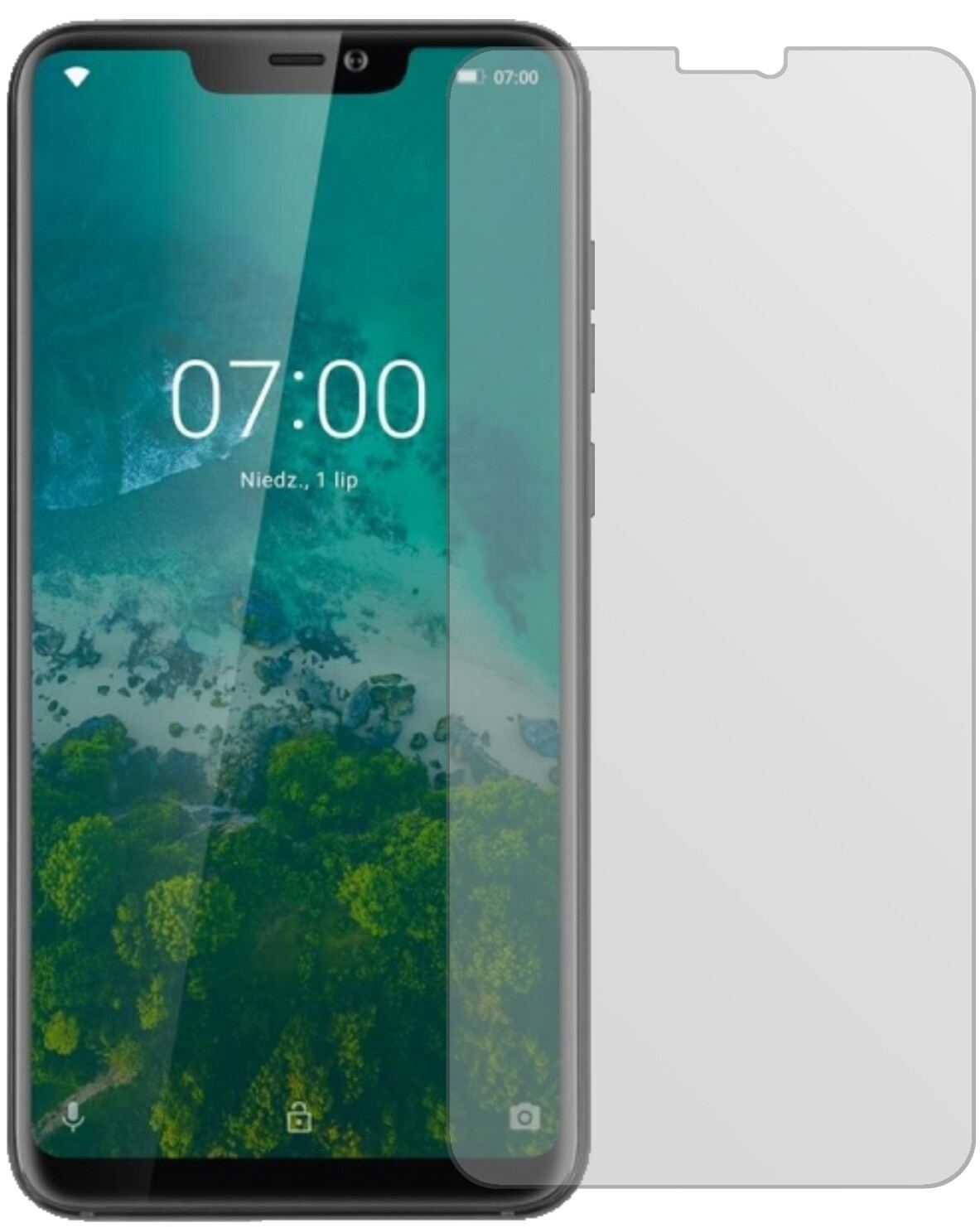 6x Schutzfolie matt für Kruger Matz Smartfon LIVE  (2)