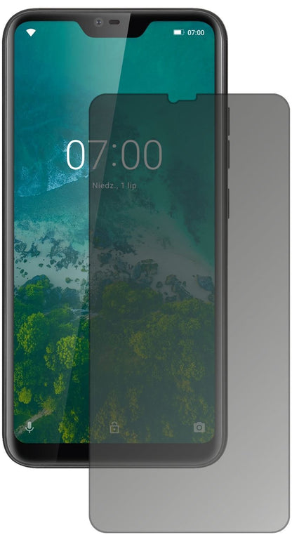 Blickschutzfolie für Kruger Matz Smartfon LIVE 7 m (2)