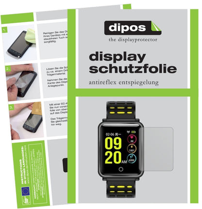 5x Schutzfolie matt für TagoBee TB06 Smartwatch Di (2)