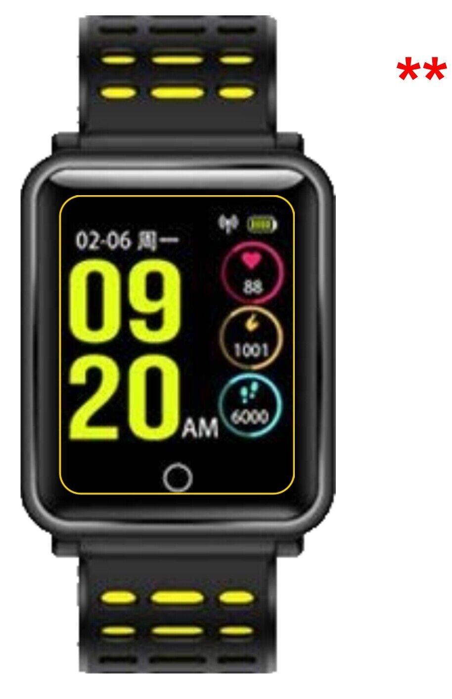 5x Schutzfolie klar für TagoBee TB06 Smartwatch Di (5)