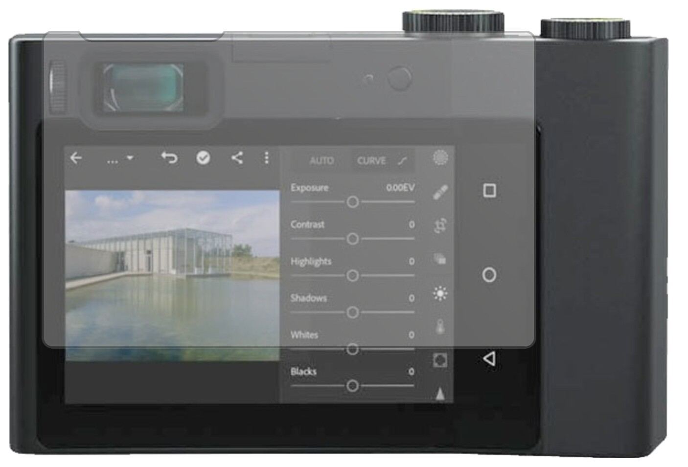 6x Schutzfolie matt für Zeiss ZX1 Display-Schutzfo (2)