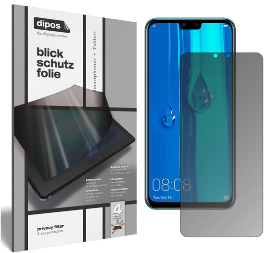 Blickschutzfolie für Huawei Y9 (2019) matt Schutzf (1)
