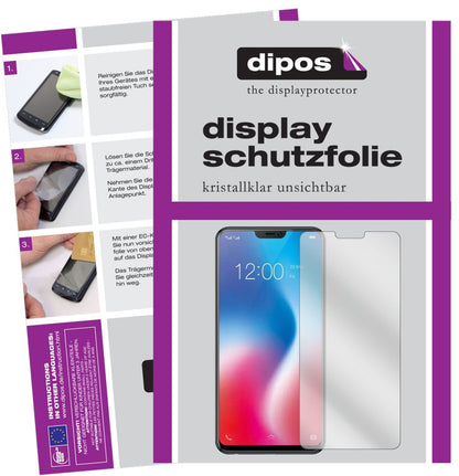 6x Schutzfolie klar für Vivo V9 Pro Display-Schutz (1)