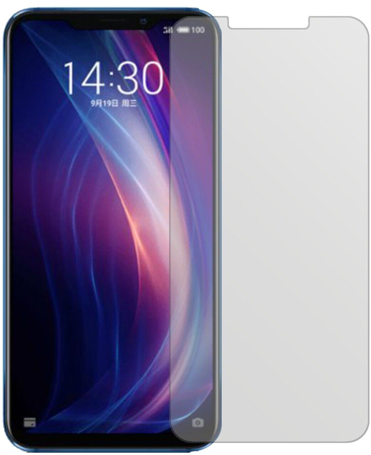 5x Schutzfolie matt für Meizu X8 Display-Schutzfol (1)