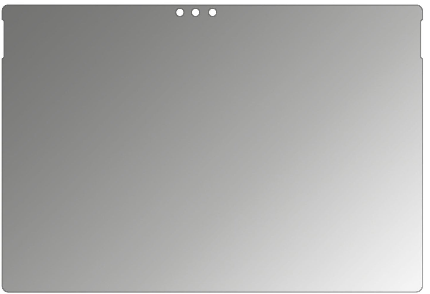 Blickschutzfolie für Microsoft Surface Pro 6 matt  (2)