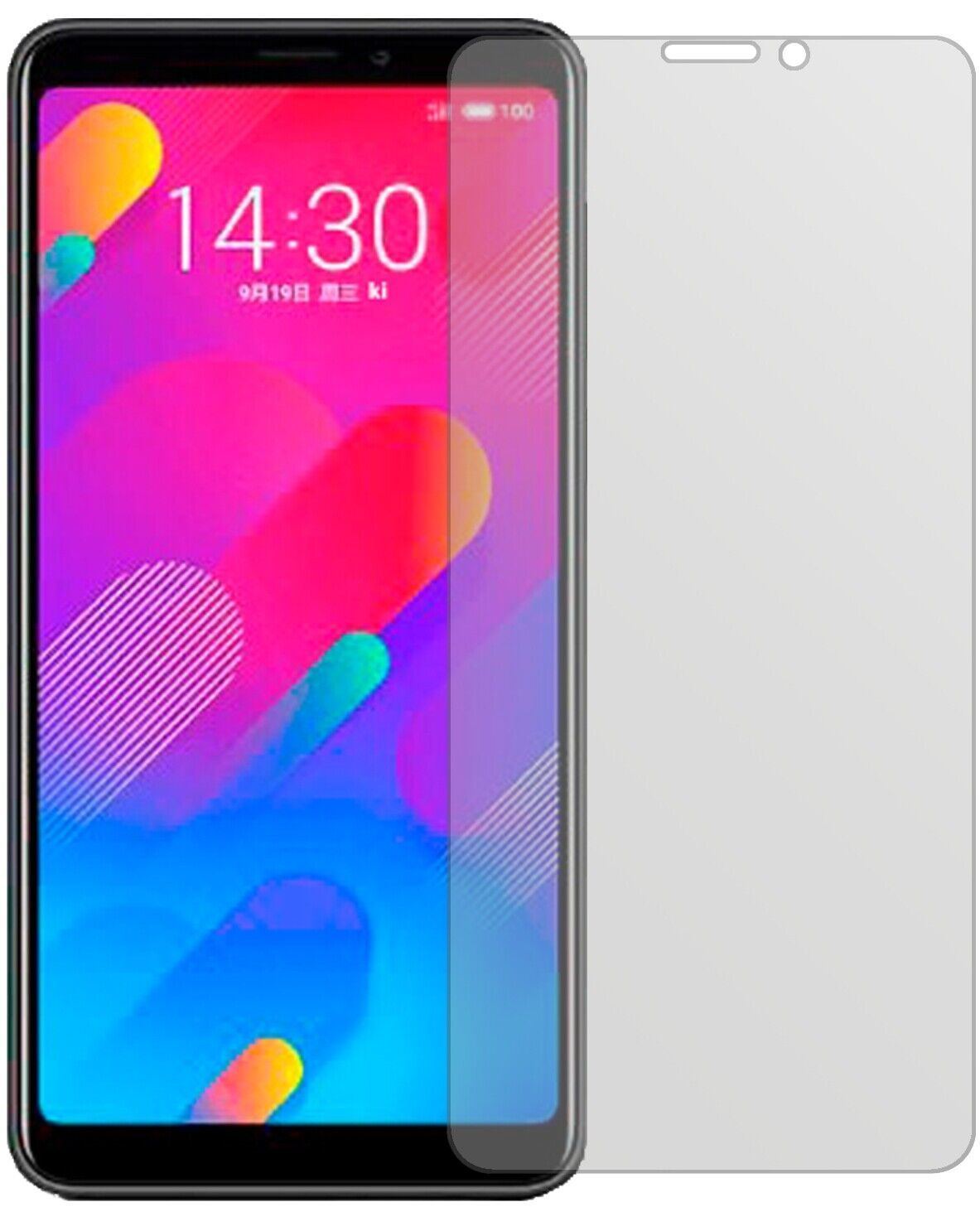 5x Schutzfolie matt für Meizu V8 pro Display-Schut (1)