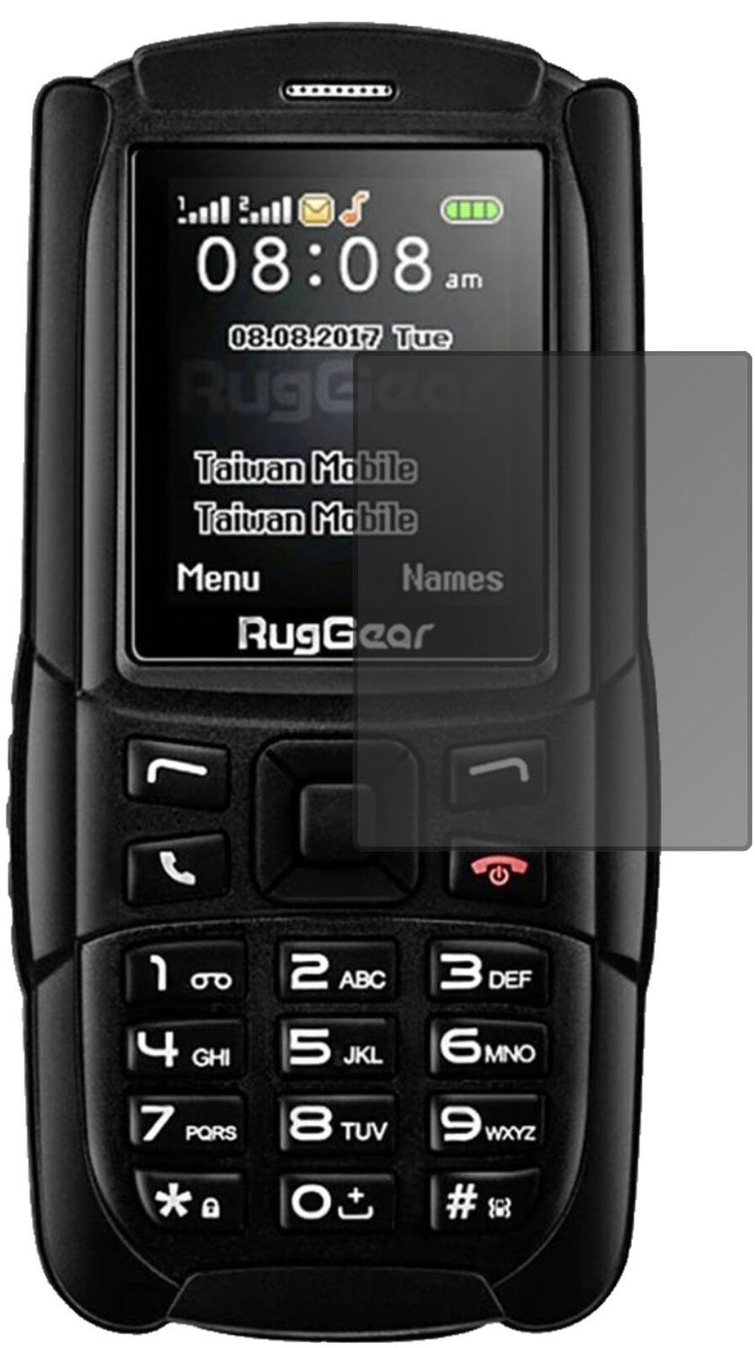 Blickschutzfolie für RugGear RG129 matt Schutzfoli (1)