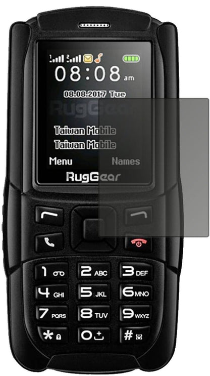 Blickschutzfolie für RugGear RG129 matt Schutzfoli (1)