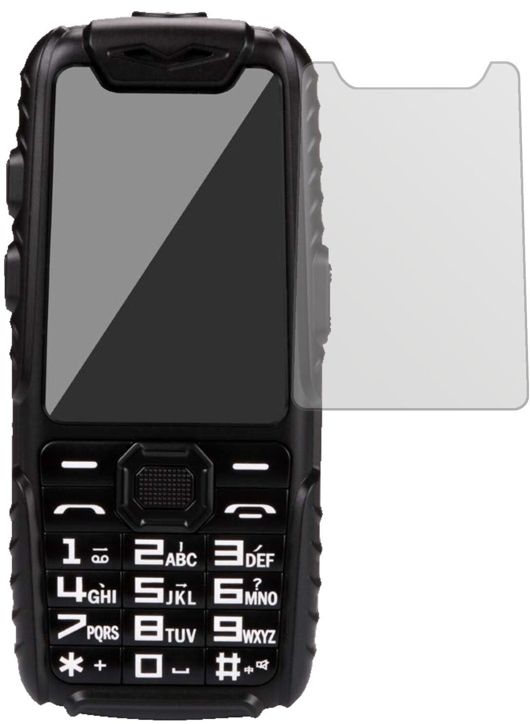 6x Schutzfolie matt für Guophone A6 Display-Schutz (2)