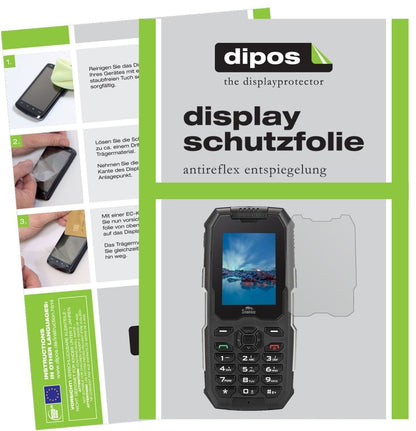 5x Schutzfolie matt für Snopow M2 Display-Schutzfo (2)
