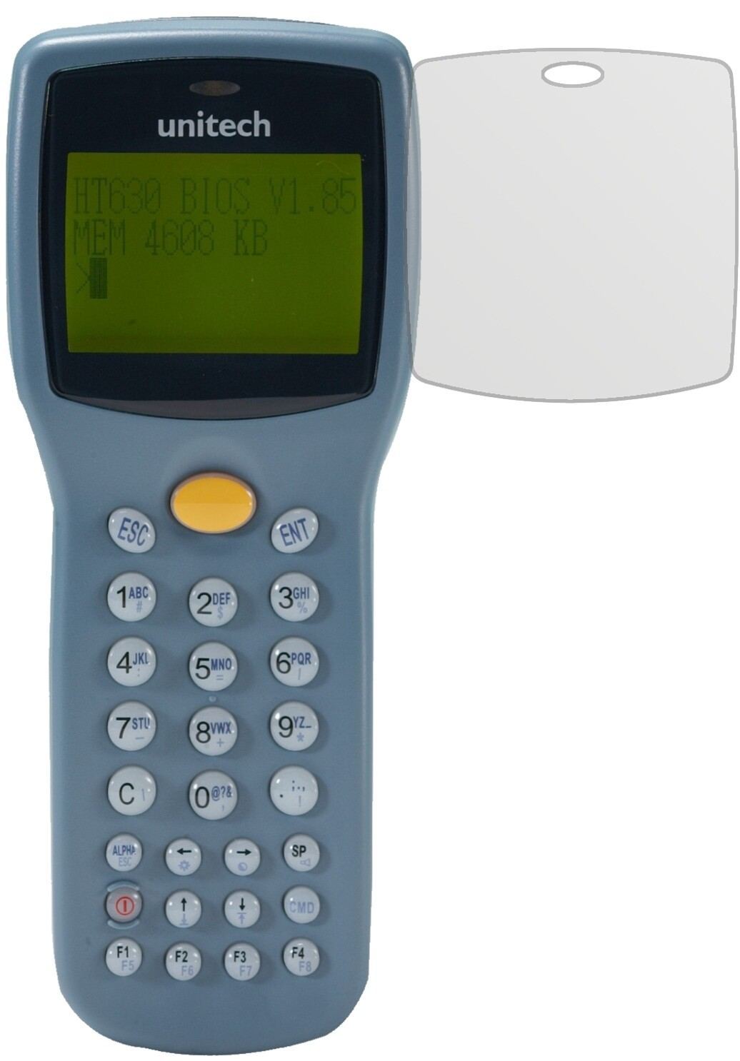 2x Schutzfolie matt für Unitech HT630 Display-Schu (2)