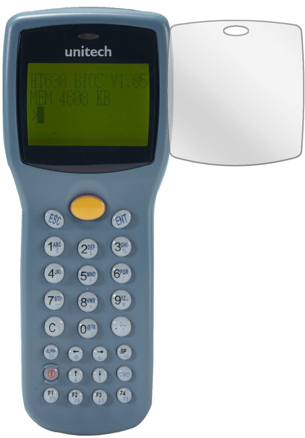2x Schutzfolie klar für Unitech HT630 Display-Schu (2)