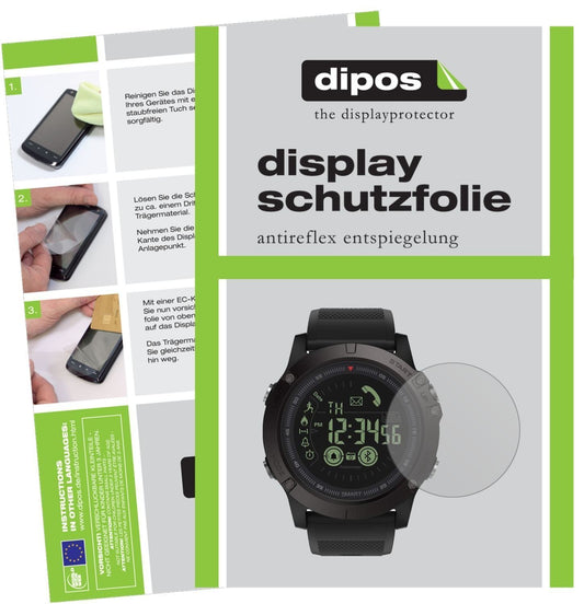 6x Schutzfolie matt für Zeblaze VIBE 3 Display-Sch (1)