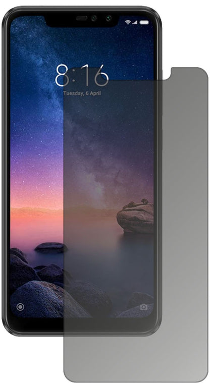 Blickschutzfolie für Xiaomi Redmi Note 6 Pro matt  (2)