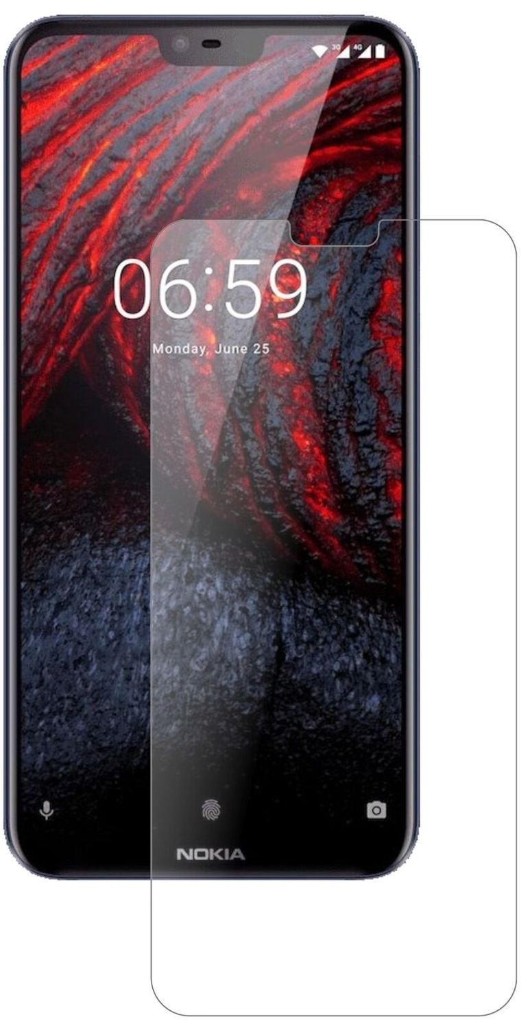 1x 9H Schutzfolie matt für Nokia 6.1 Plus Panzerfo (1)
