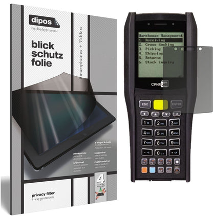 Blickschutzfolie für Cipherlab 8400 matt Schutzfol (2)