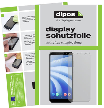 5x Schutzfolie matt für HTC U12 Life Display-Schut (2)
