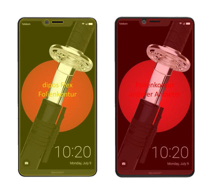 2x 3D Full Cover Schutzfolie für Sharp Aquos D10 (1)