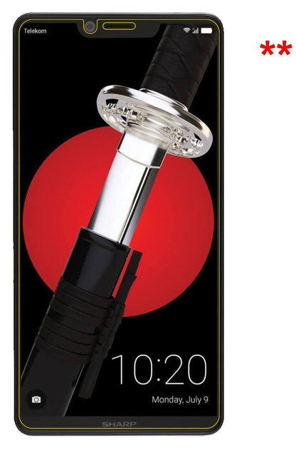5x Schutzfolie klar für Sharp Aquos D10 Display-Sc (5)