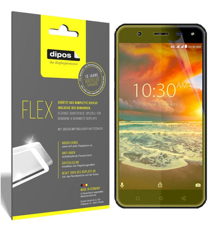 2x 3D Full Cover Schutzfolie für Karbonn Titanium  (2)
