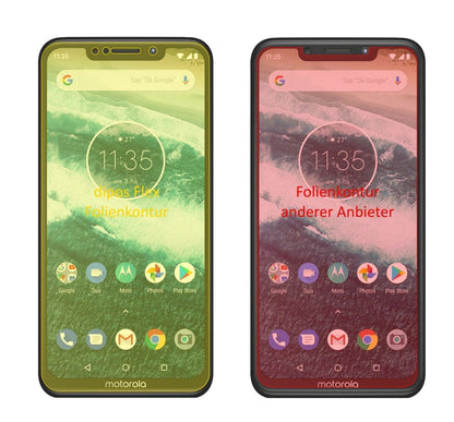 2x 3D Full Cover Schutzfolie für Motorola One Powe (1)