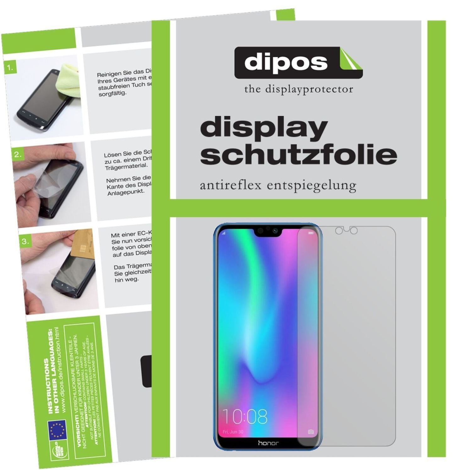 1x Schutzfolie matt für Honor 9N Display-Schutzfol (2)