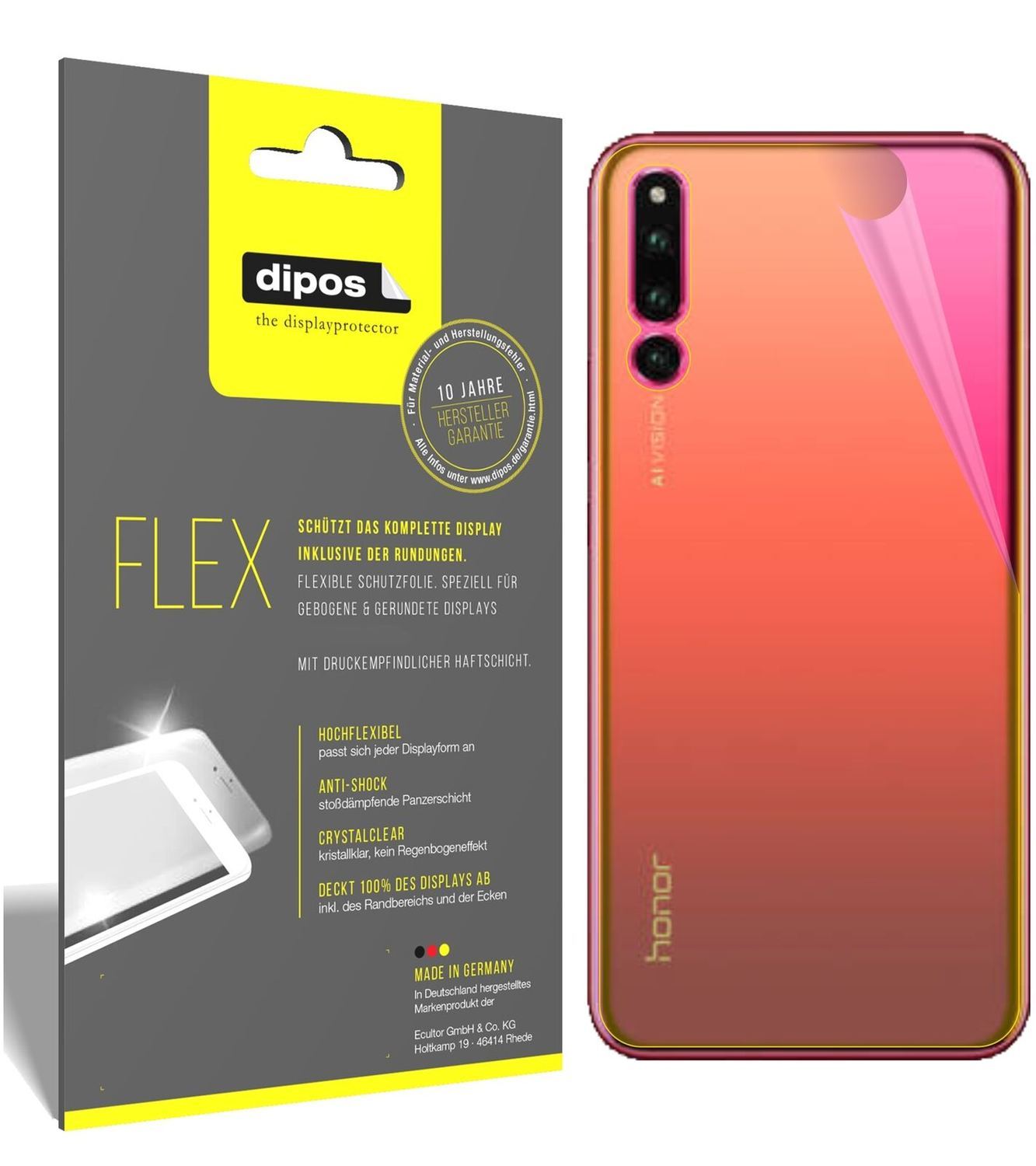 2x 3D Full Cover Schutzfolie für Honor Magic 2 Rüc (2)