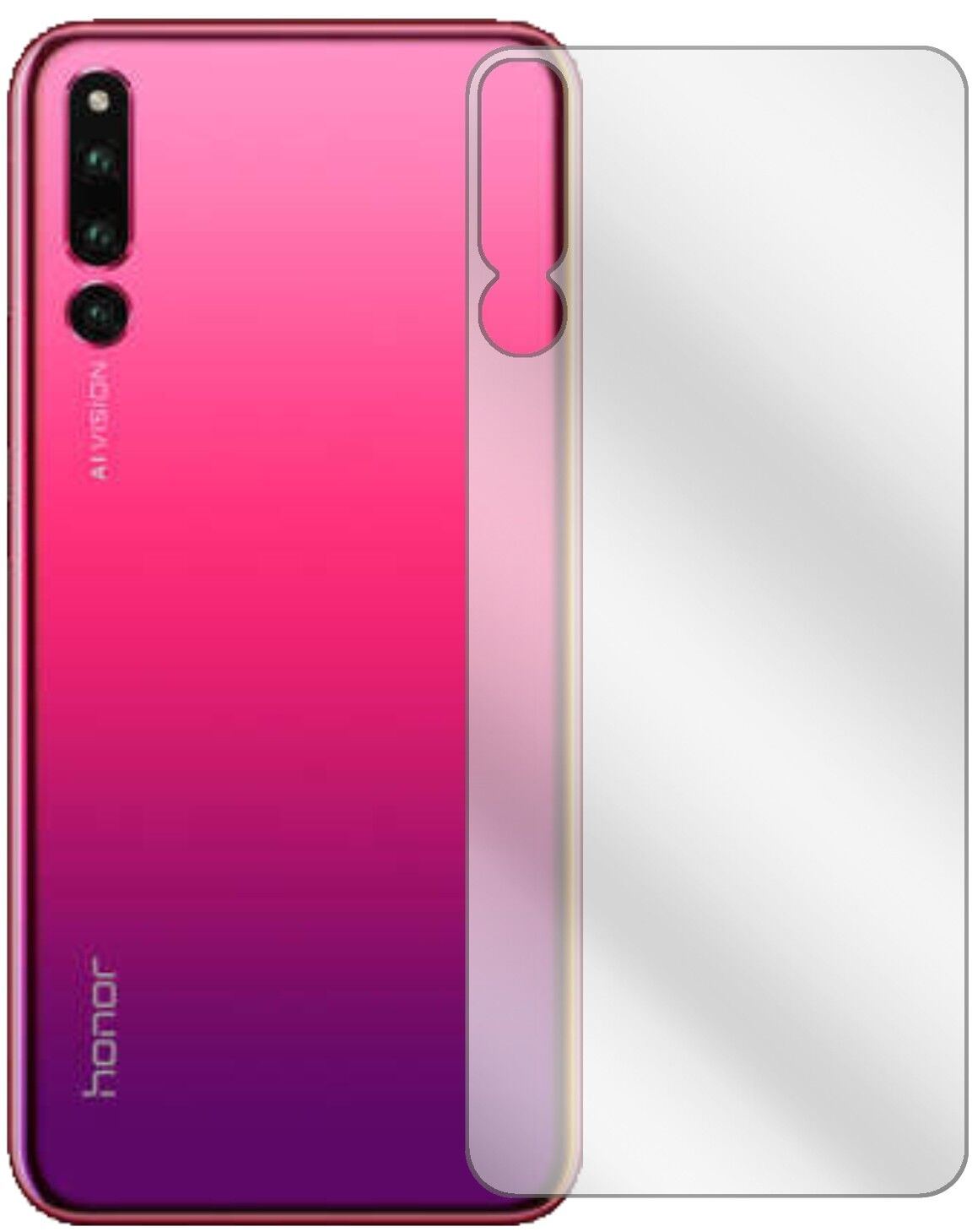 5x Schutzfolie klar für Honor Magic 2 Rückseite Di (1)