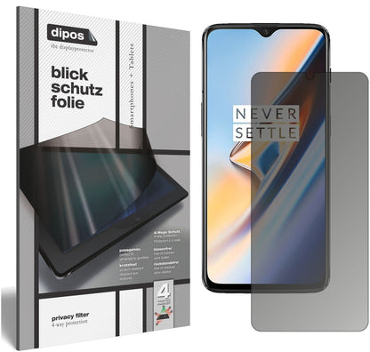 Blickschutzfolie für OnePlus 6T matt Schutzfolie P (1)