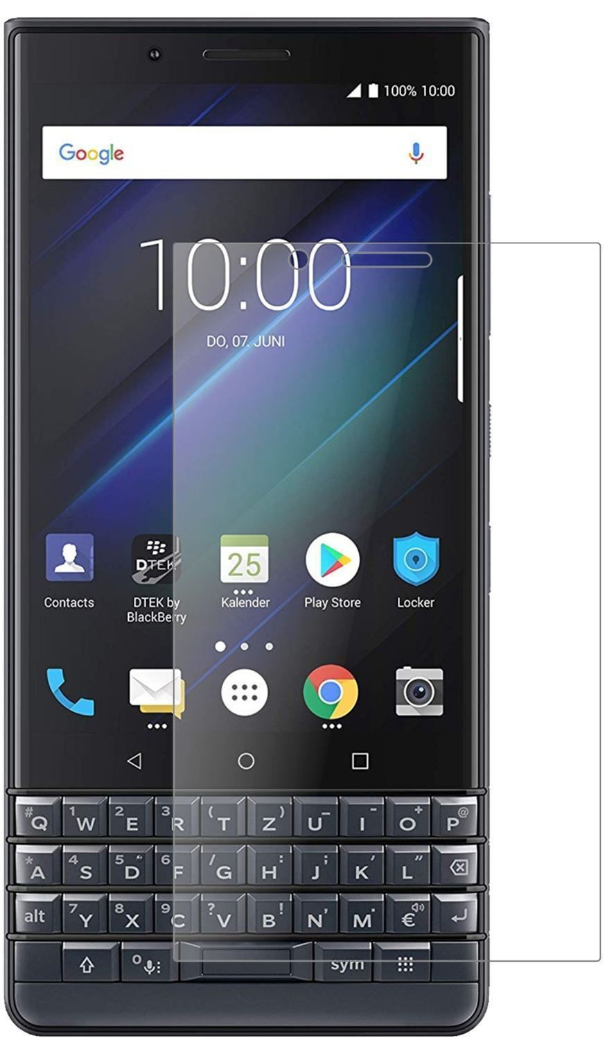 2x 9H Schutzfolie matt für Blackberry Key 2 LE Pan (2)