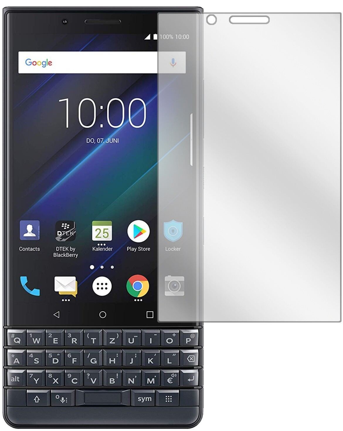 6x Schutzfolie klar für Blackberry Key 2 LE Displa (2)