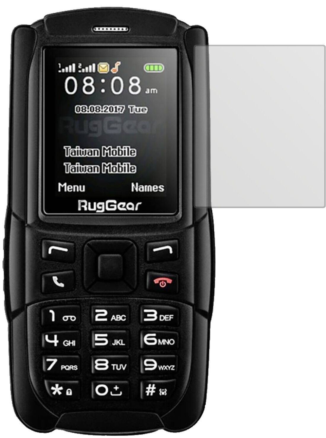 5x Schutzfolie matt für Ruggear RG129 (2018) Displ (1)