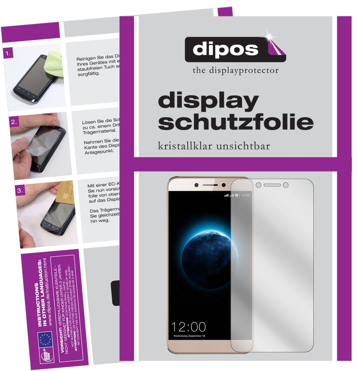 2x Schutzfolie klar für Leagoo T8s Display-Schutzf (1)