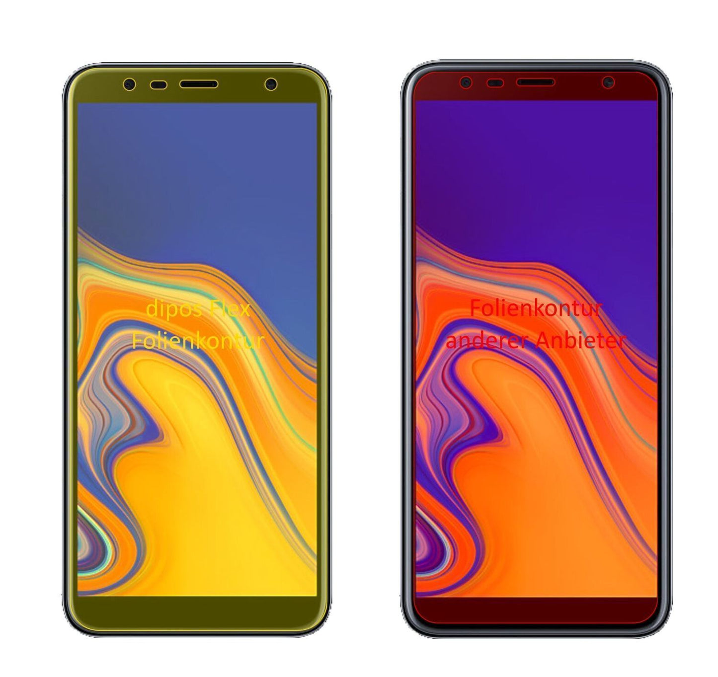 3x 3D Full Cover Schutzfolie für Samsung Galaxy J6 (2)