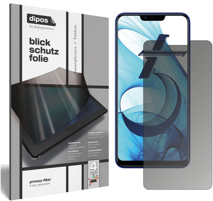 Blickschutzfolie für Oppo AX5 matt Schutzfolie Pri (1)