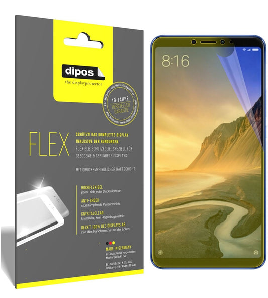 3x 3D Full Cover Schutzfolie für Xiaomi Mi Max 3 (1)