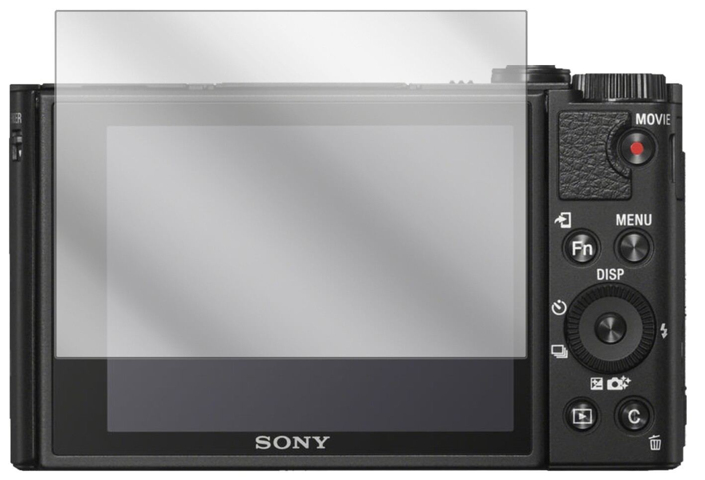 6x Schutzfolie klar für Sony DSC-HX99 Display-Schu (2)
