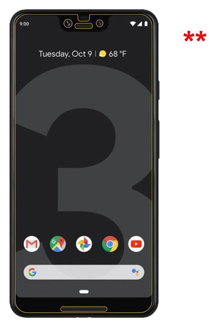1x Schutzfolie matt für Google Pixel 3 XL Display- (6)