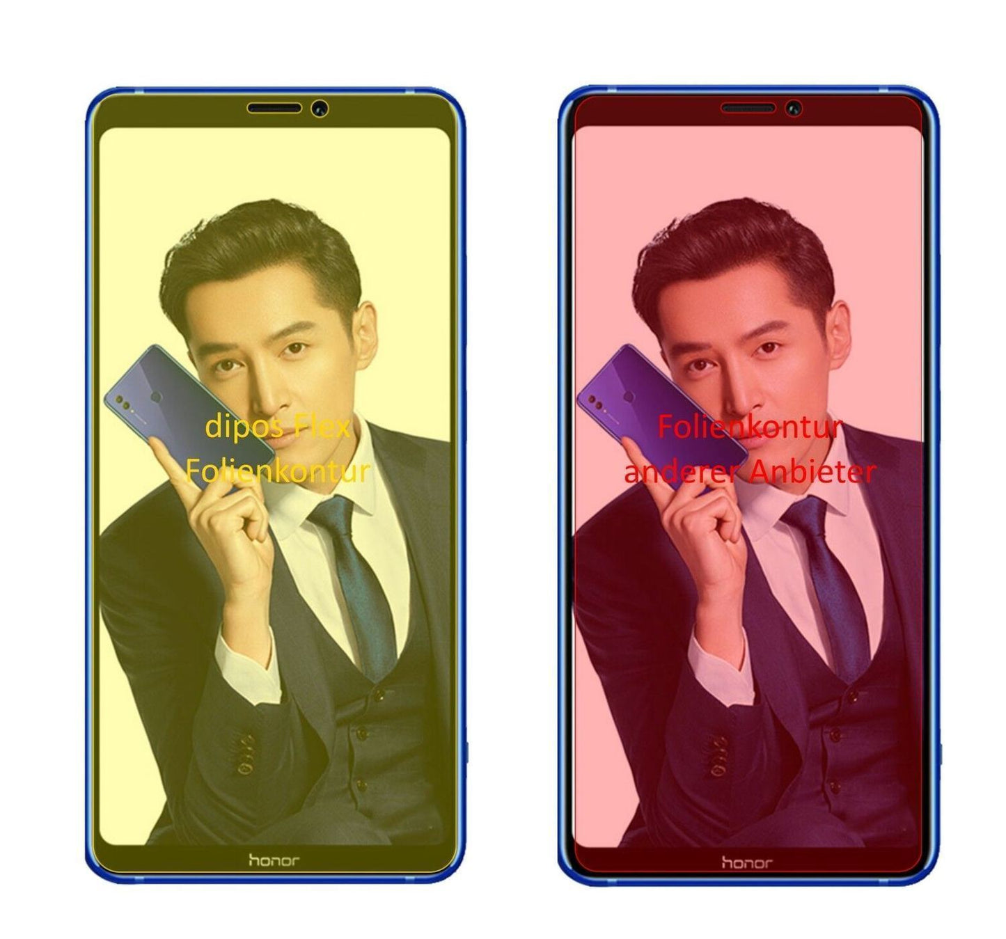 2x 3D Full Cover Schutzfolie für Honor Note 10 (1)