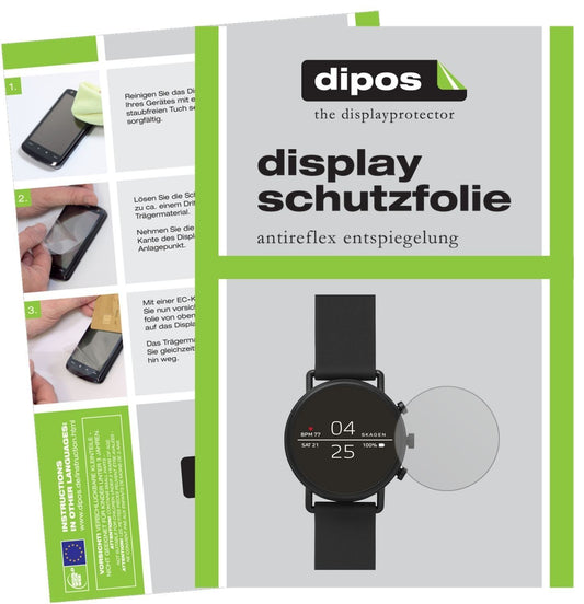 6x Schutzfolie matt für Skagen Falster 2 Display-S (1)