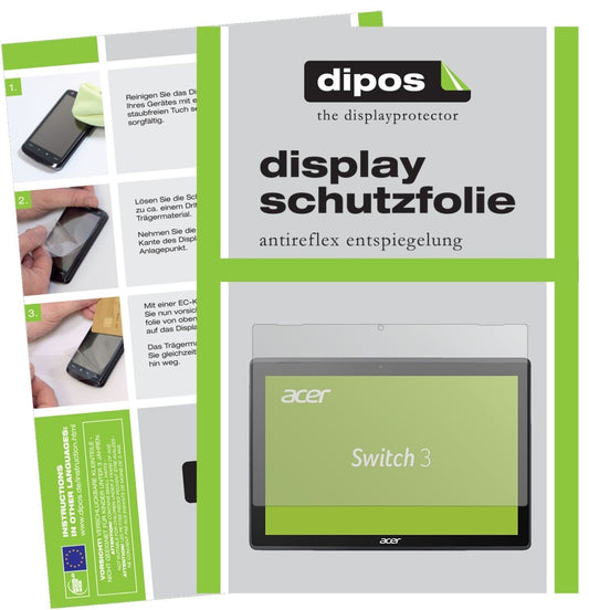 2x Schutzfolie matt für Acer Switch 3 SW312-31-P7S (1)