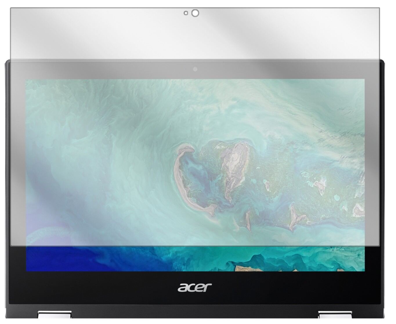 2x Schutzfolie klar für Acer Spin 1 SP111-32N-P1PR (2)